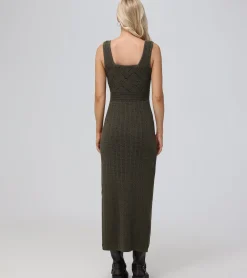 Open Stitch Maxi Sweater Dress^Frye