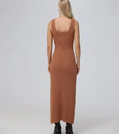 Open Stitch Maxi Sweater Dress^Frye