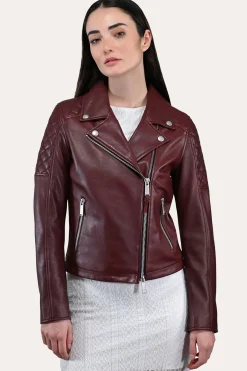 Oxblood Biker Jacket^Frye Outlet