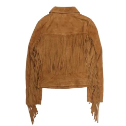 Oxblood Fringed Jacket^Frye Discount