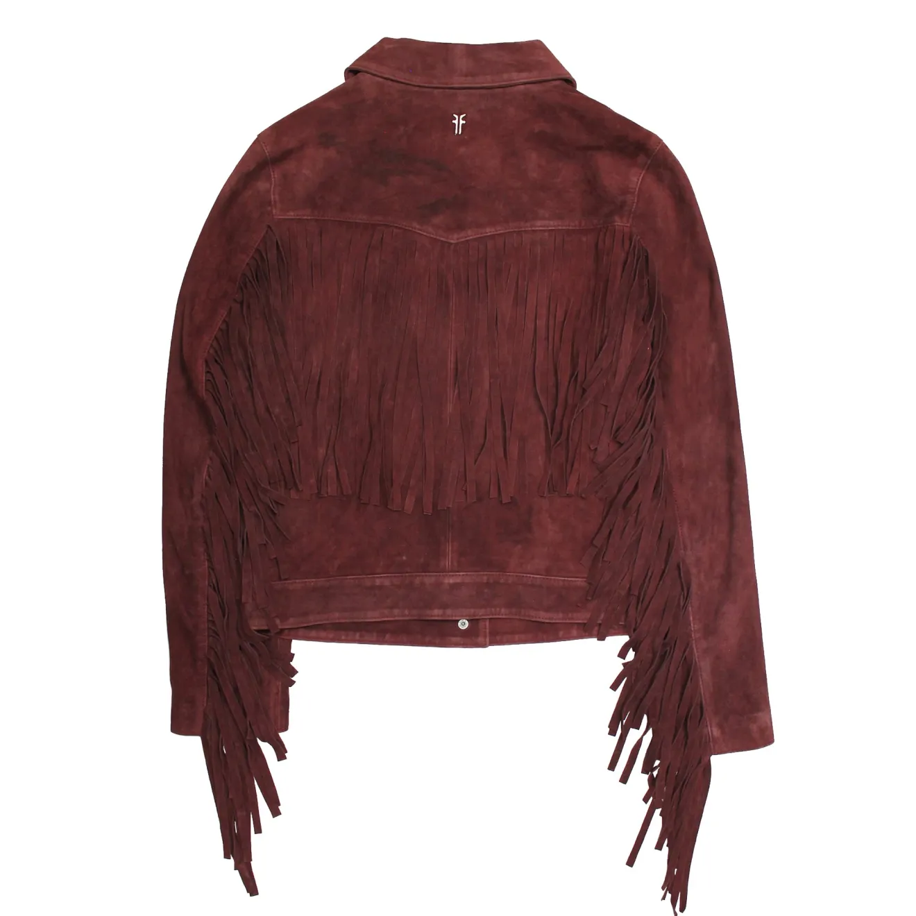 Oxblood Fringed Jacket^Frye Discount