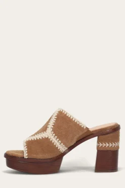 Pipa Crochet Platform Sandal^Frye New
