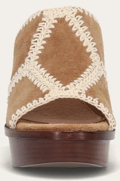 Pipa Crochet Platform Sandal^Frye New