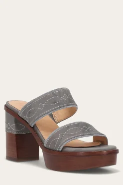 Pipa Woodstock 2 Band Platform Sandal^Frye Clearance