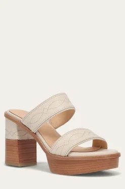 Pipa Woodstock 2 Band Platform Sandal^Frye Clearance