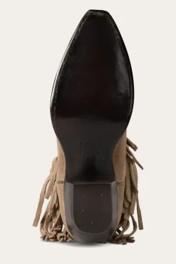Sacha Short Fringe Bootie^Frye New
