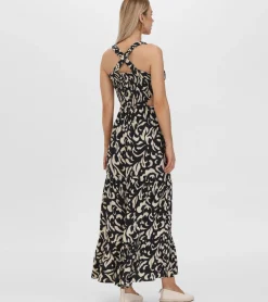 Smocked Cut Out Maxi Dress^Frye Discount