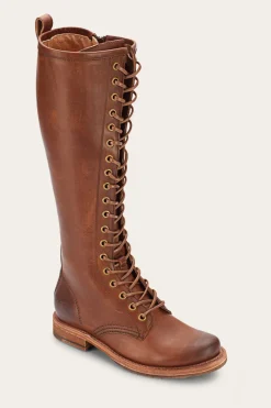 Veronica Combat Tall^Frye Hot