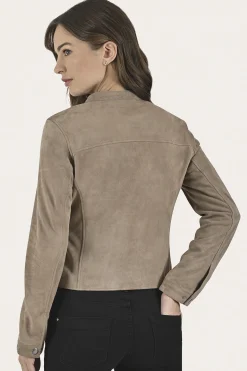 Versatile Biker-racer Leather Jacket^Frye Best