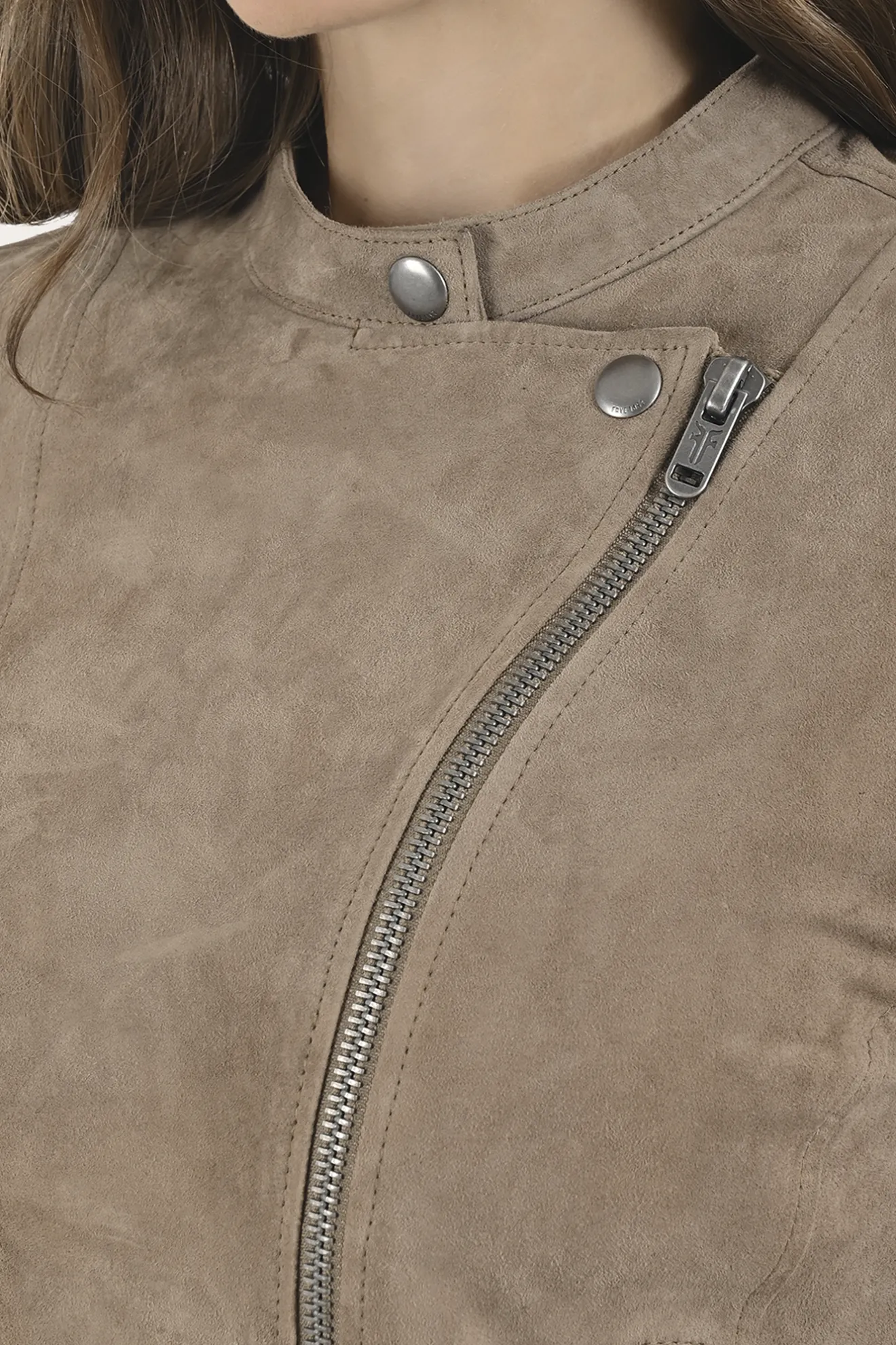 Versatile Biker-racer Leather Jacket^Frye Best